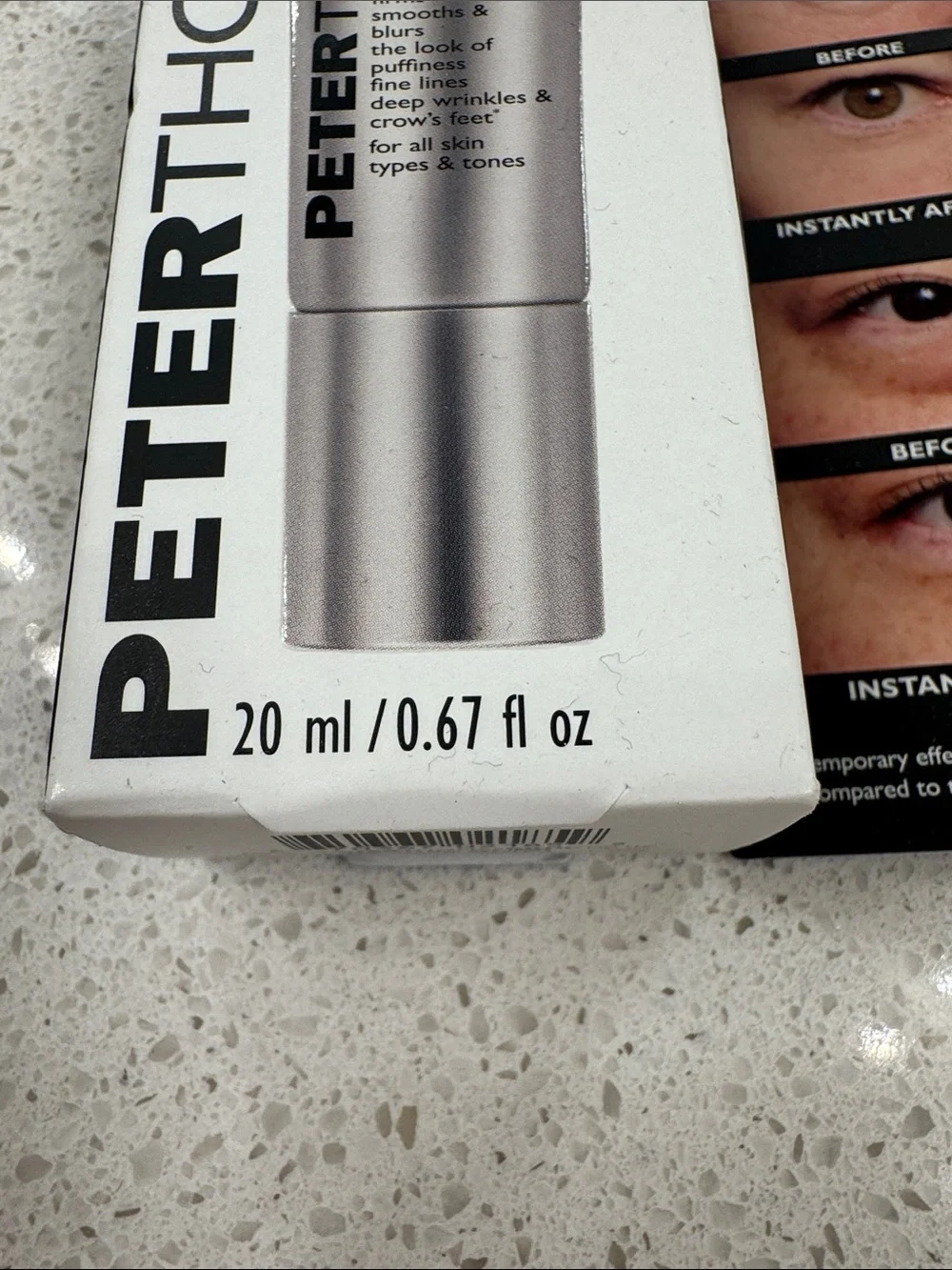 Peter Thomas Roth Eye Tightener - Silver & White Packaging